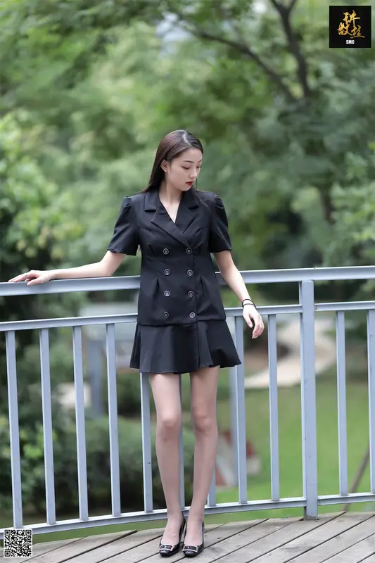 [丝慕GIRL]特写集 TX001 诗晴《灰丝特写》 - 丝慕写真